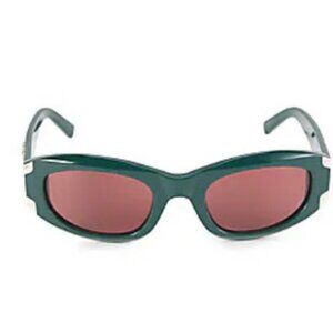 MCM Green 52MM Oval Sunglasses